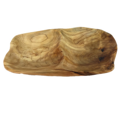 Loon Peak Loïc Wood Divided Serving Dish