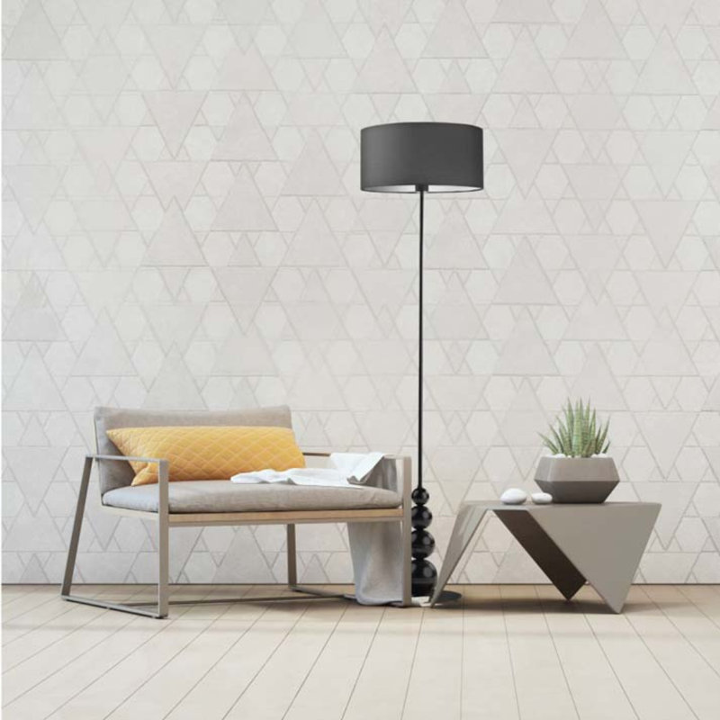 Aarif 166cm Novelty Floor Lamp, Mustard