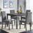 Dochas Dining Table Sets Included One Rectangular Table And 4 Chairs-105705824-105705826-105705831