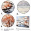 Winter Landscape Frozen Pond II, reproduction d'art sur toile-1061431128-1061431141