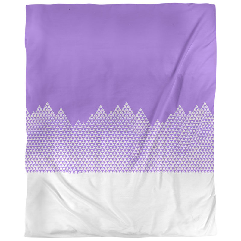 Tissu mountain, Mauve, Faux lin, L 58 po x l 36 po
