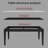 Modern simple household rectangle dining table set-104065782