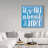 Keishawna 'Lake' Textual Art on Wrapped Canvas-25332151