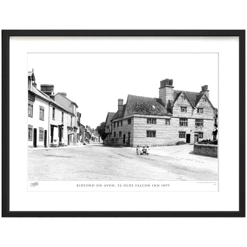 Bidford-on-Avon, Ye Olde Falcon Inn 1899 by Francis Frith - Single Picture Frame Print, 60cm H x 80cm W x 2.3cm D