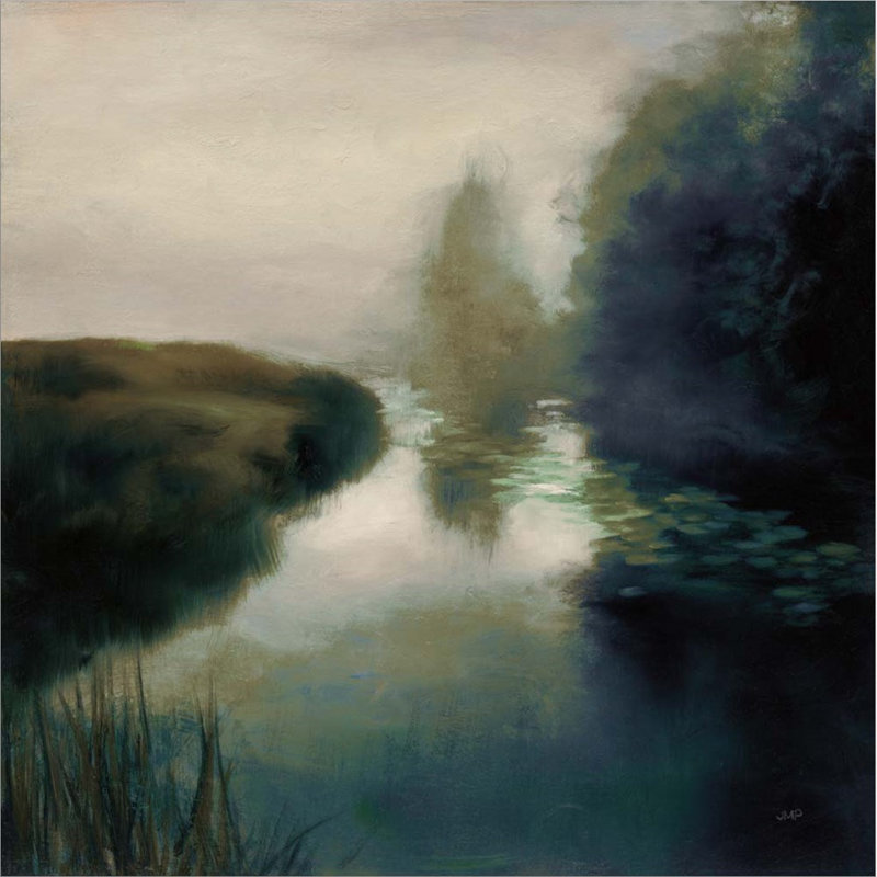 «Twilight Fog Dark» par Julia Purinton - peinture sur toile tendue