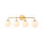 Dimmable Opal Glass Armed Sconce