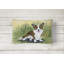 Coussin décoratif intérieur/extérieur corgi