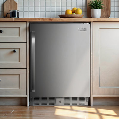Frigidaire Gallery, 24" Width Built-In Refrigerator, 5.0 Cu. Ft.. Capacity, Stainless Steel