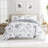 7-Piece Bedding Bundle - Pattern Comforter and Sheet Set-99311862-99311867