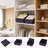 Fabric Storage Bins 6 Pack, Collapsible Closet Organizer Baskets With Trapezoid Design For Shelves, Sturdy Foldable Storage Cubes For Clothes, Toys, Books, And Home Organization-1009356990-1009356979