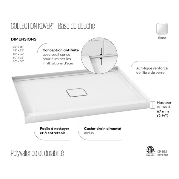 Dimensions du produit