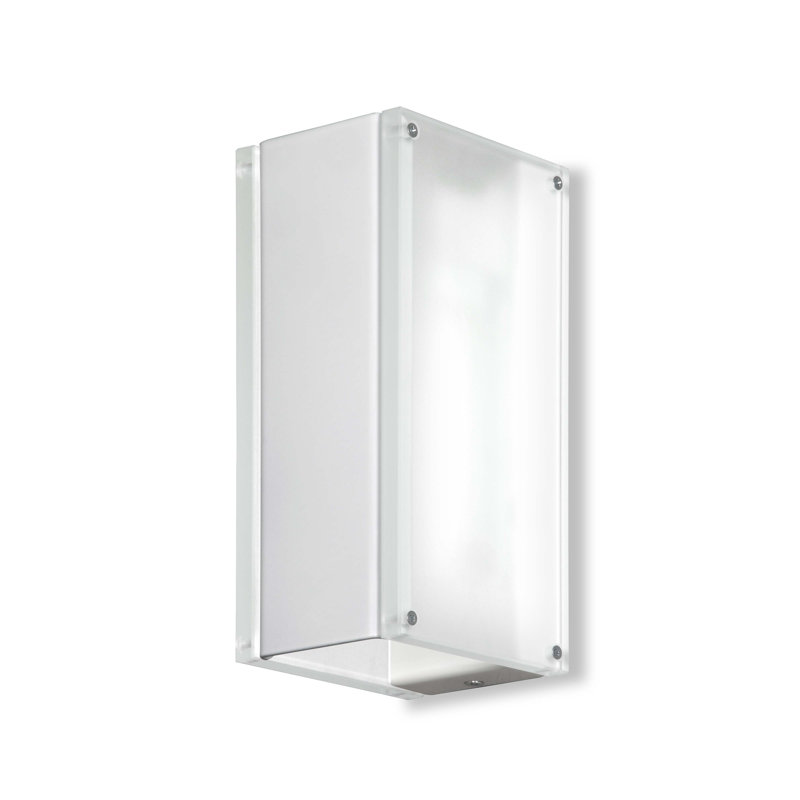 wall lamp 8x20 cm - 1 light, White