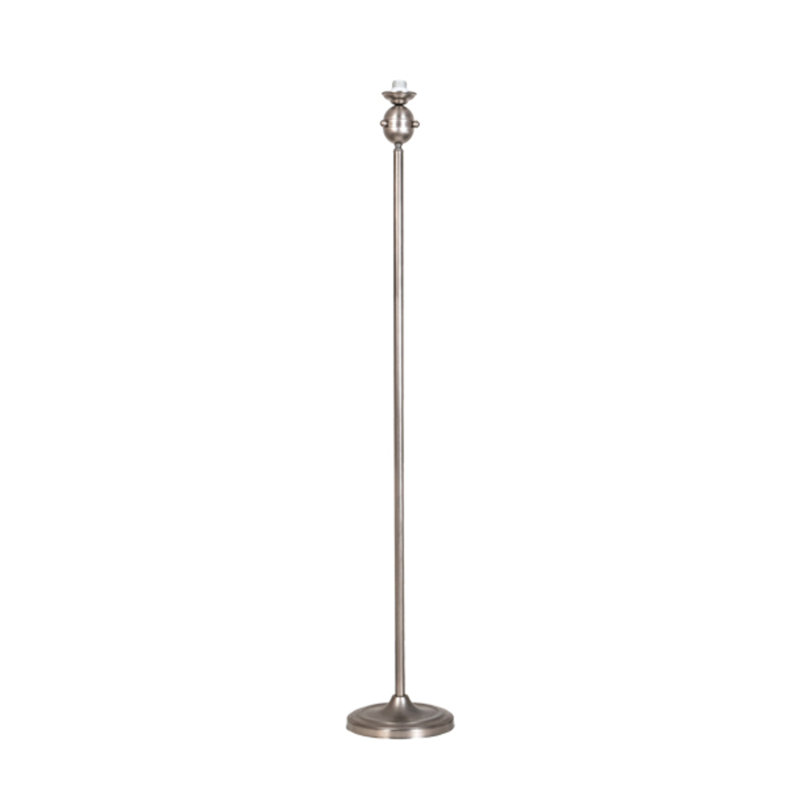 Lampe sur pied traditionnelle en nickel brossé 64 po Devender
