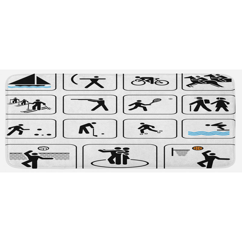 Tapis de cuisine olympiques
