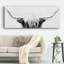 Longhorn sur toile-1849075128