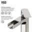 Lavabo de salle de bain vasque rectangulaire blanc mat L 18 po x l 14 po x H 5 po avec robinet H 10 po Marigold