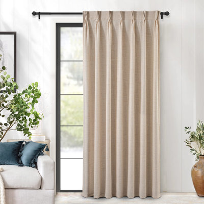 Rideaux semi-transparents pour salon simple Abigael