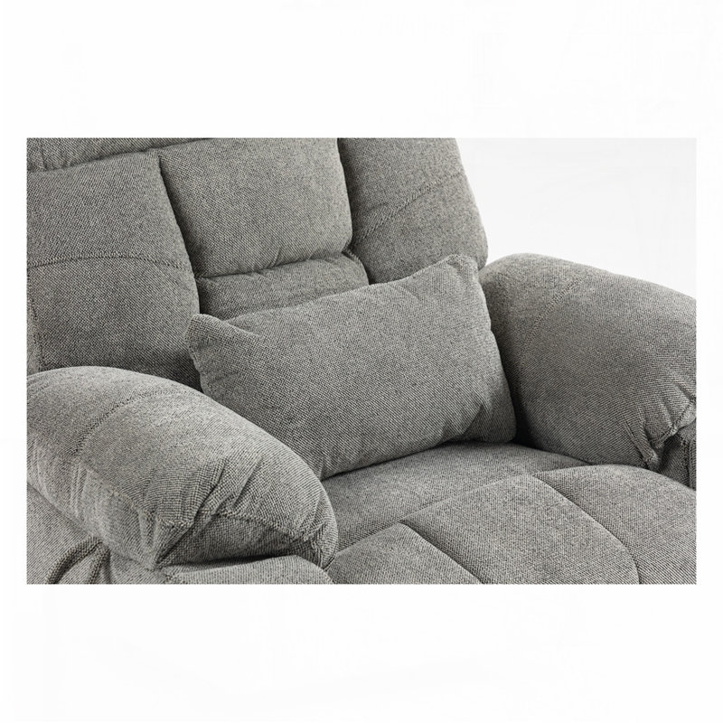 Electric Recliner Chair, Light Gray