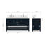 Ensemble de meuble-lavabo double 61 po Abby-87226830