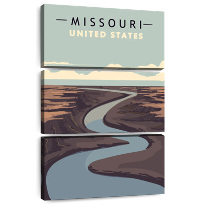 Alvord Missouri River Poster