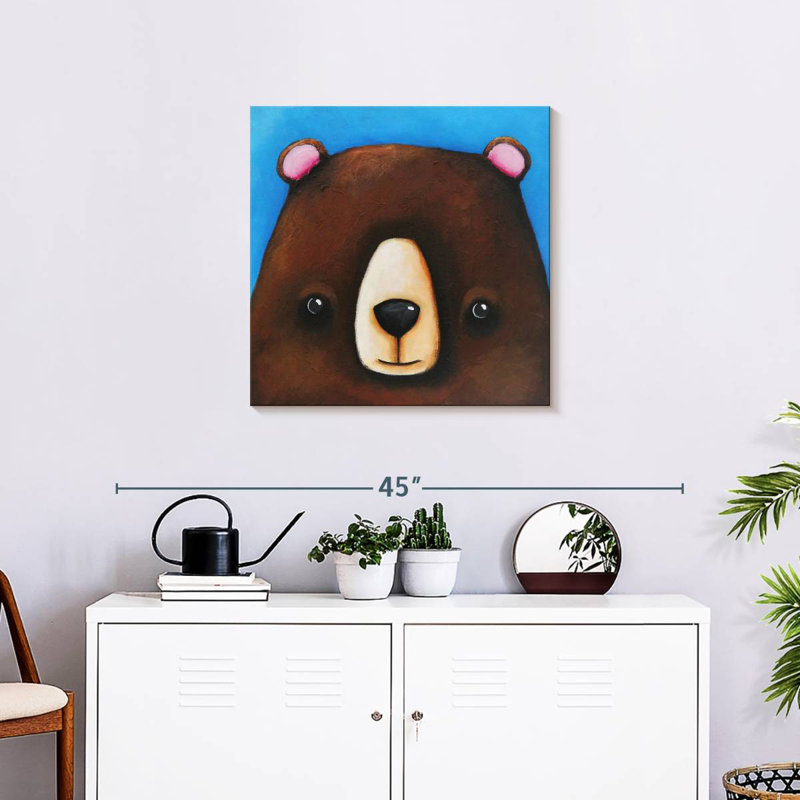 Ashelle l'ours noir, H 24 po x l 24 po