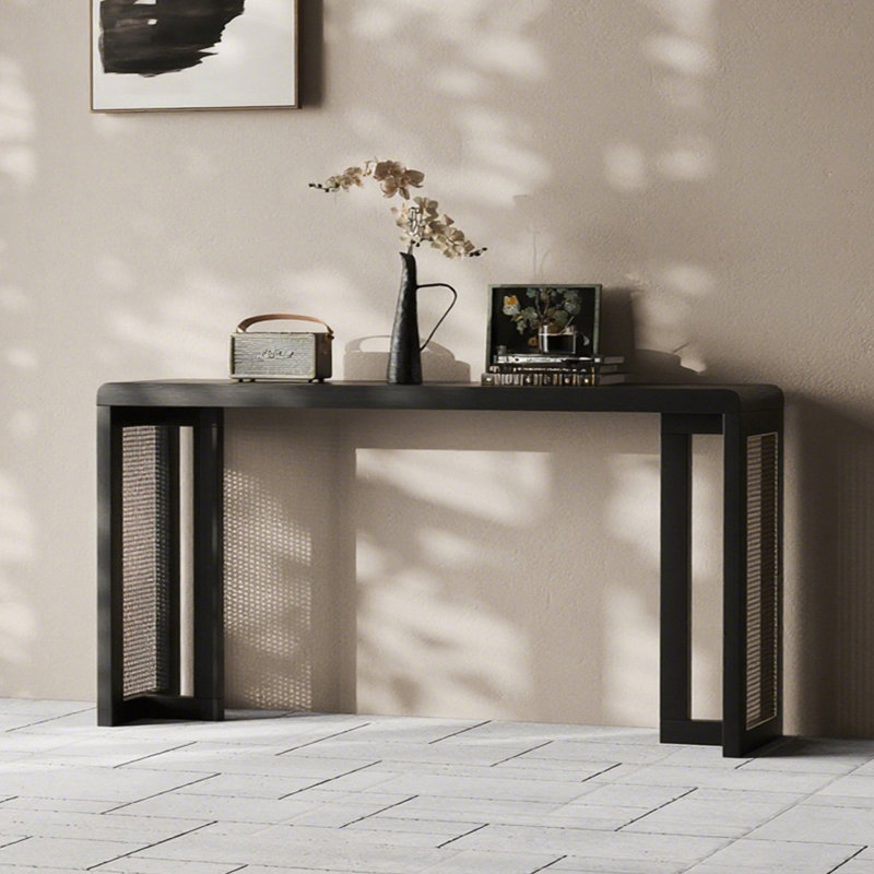 Modern Minimalist Console Table, 29.53" H x 55.12" W x 13.78" D