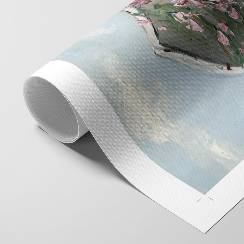 Coastal Cottage I - Impression sur toile seulement - NON-CADRE, H 18 po x l 12 po