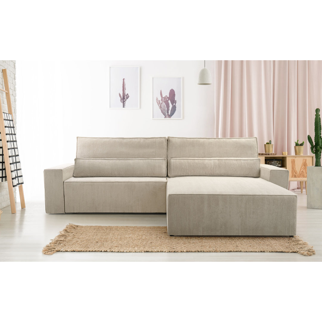 Ecksofa Kestwick mit Bettfunktion