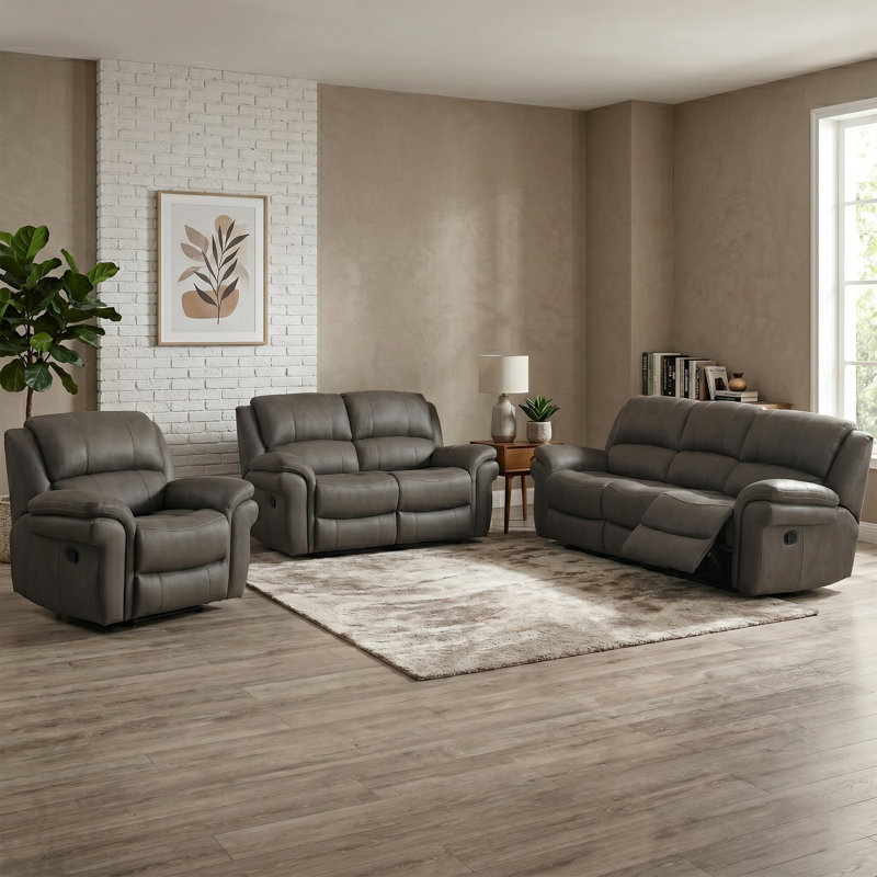 Bettymae 110cm Wide Standard Recliner, Grey