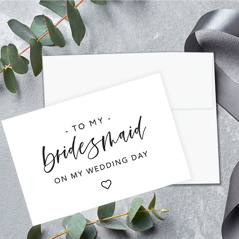 Ensemble de cartes-cadeaux de mariage avec enveloppes