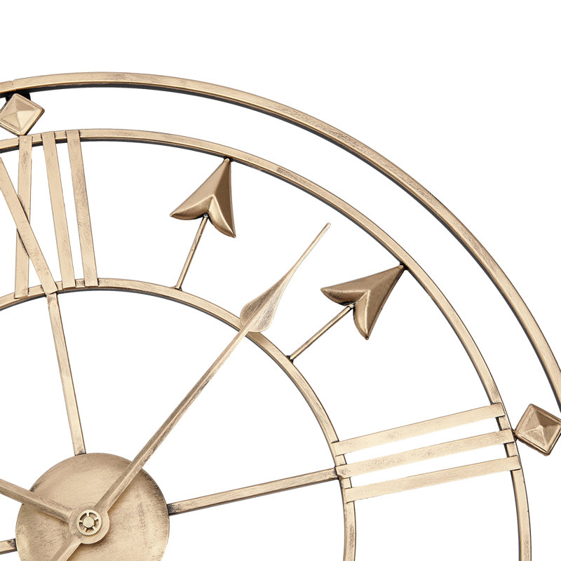 Muscoy Metal Wall Clock