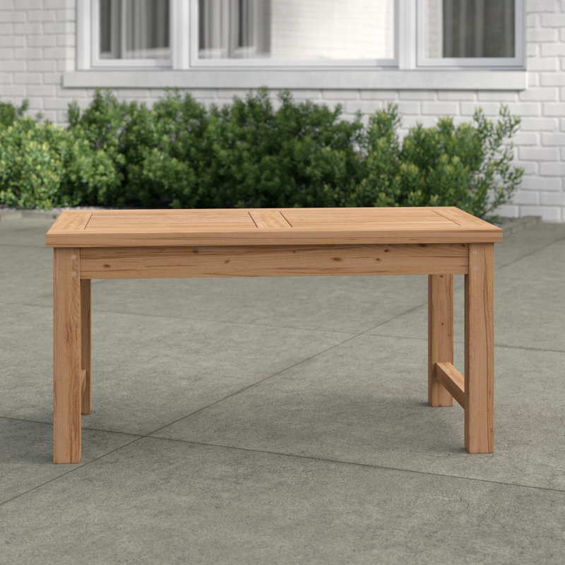 Bodalla Rectangular Teak Outdoor Coffee Table , 90cm cm W 45cm cm D