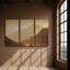 Impression sur toile Peaceful Mountain Drive II-132622370-111256588-111256579