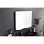 Miroir de salle de bain 48 po x 36 po à brouillard avec dossier à DEL, fixé au mur, réglable pour une apparence gracieuse