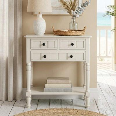 Aakira Vintage Style Sideboard with Drawers and Shelves for Bedroom, Living Room, Den