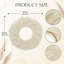 Couronne de 22 po Boho Pampas-505365908