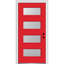 Porte d'entrée pré-suspendue en acier Spotlight-40456414-40456415-40456419