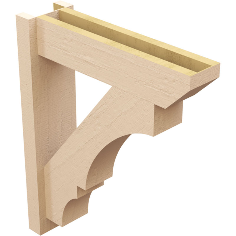 Bois de cèdre brut Balboa Slat, H 26 po x l 6 po x P 22 po