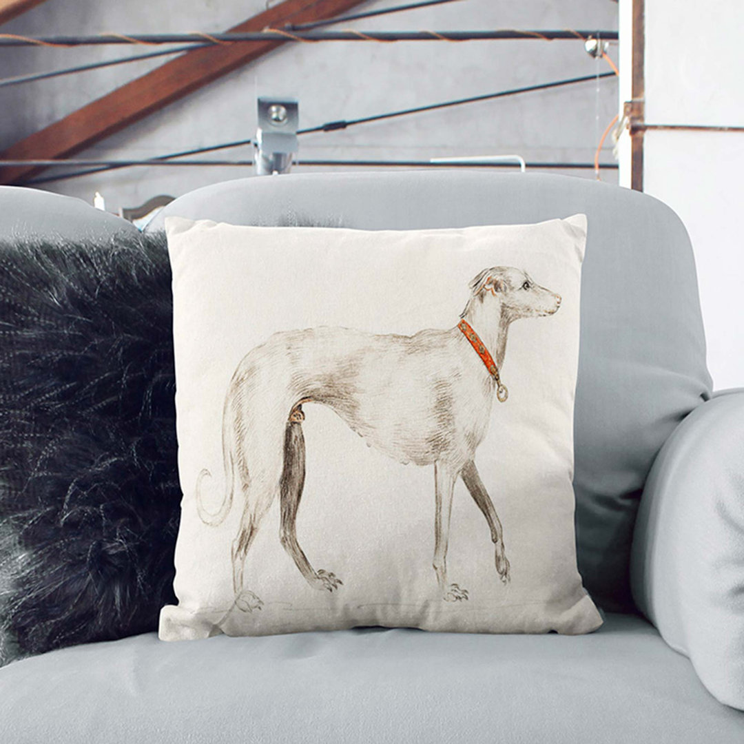 Hound by A.B. De Boodt Cushion with Filling