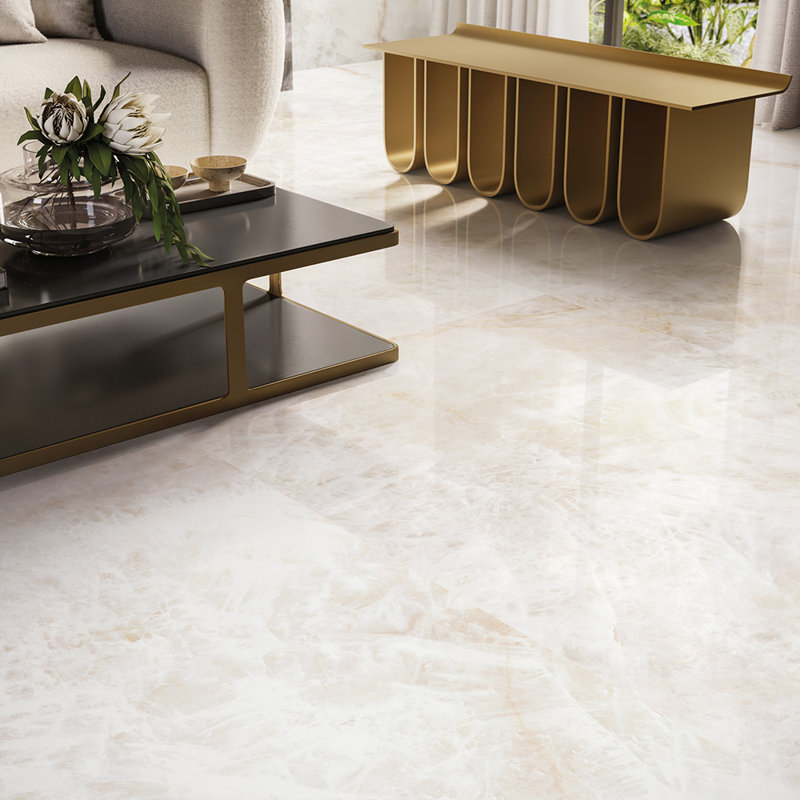 Carreau de porcelaine pour mur et plancher Mirage 12X24, Blanc