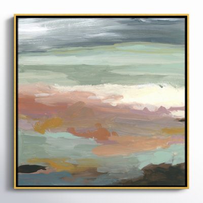Bingham "Ocean Bluffs" Painting by Carol Robinson