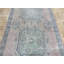 Tapis de couloir en Tapis décoratif laine noué à la main gris/mauve de conception unique 3 pi 2 po x 11 pi Ezzidi