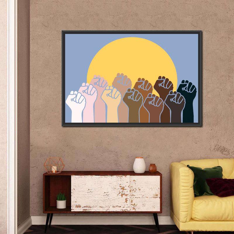 Multicultéralisme sur toile, H 8 po x l 12 po x P 1 po