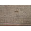 Tapis beige en laine noué à la main de conception unique 6 pi 11 po x 10 pi 3 po années 1970 Rivan