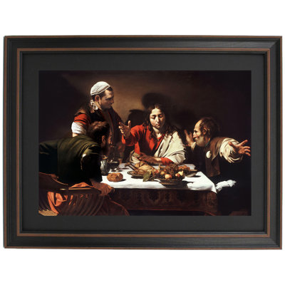 Supper At Emmaus By Caravaggio
