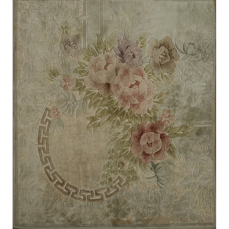 Tapis art déco chinois 3 x 3