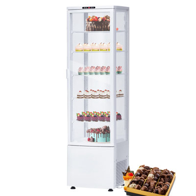 Euker 9.8 Cubic Feet Refrigerated Display Case - 22.8''