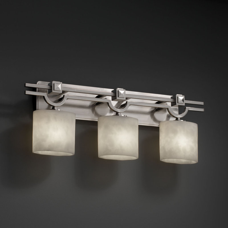 Brey 3 - Light Dimmable Vanity Light, Brushed Nickel