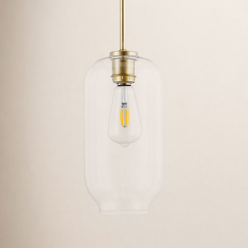 Olea 1 - Light Single Pendant, Clear