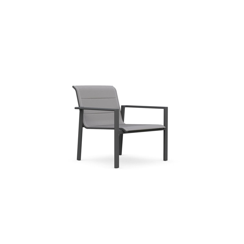 Amalfi Club Chair, Charcoal